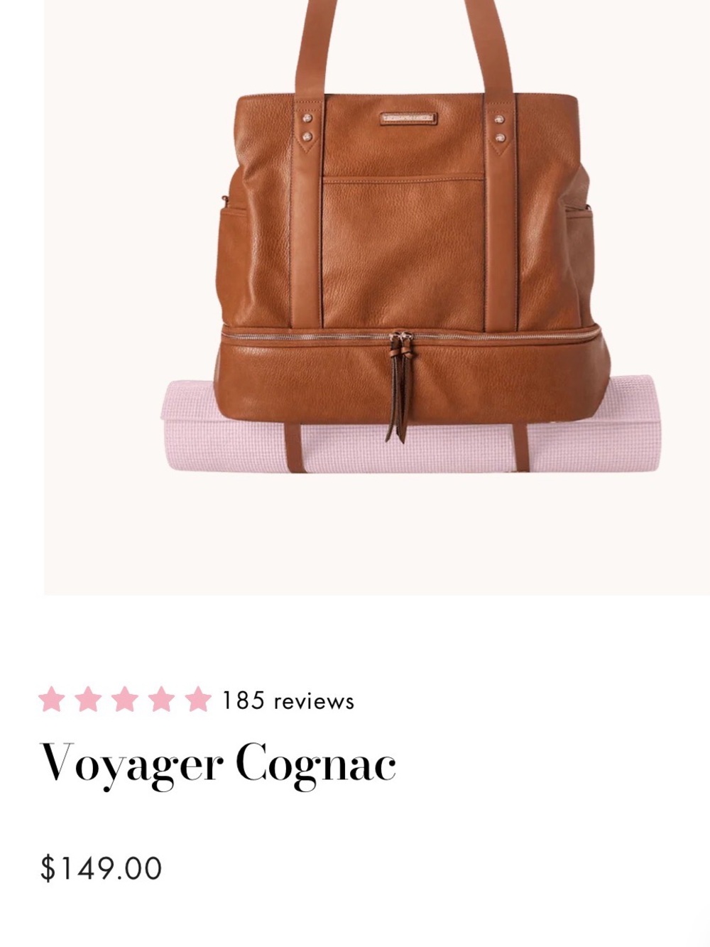 Poppy & Peonies Weekend Bag